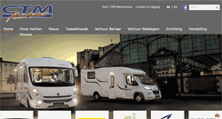 Desktop Screenshot of ctmmotorhomes.be